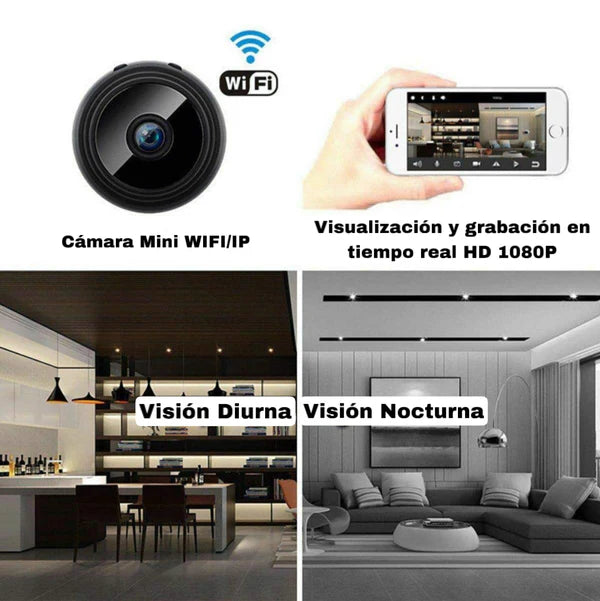 KIT DE 2 UNIDADES MINI CÁMARA ESPÍA - VISION SPY HD