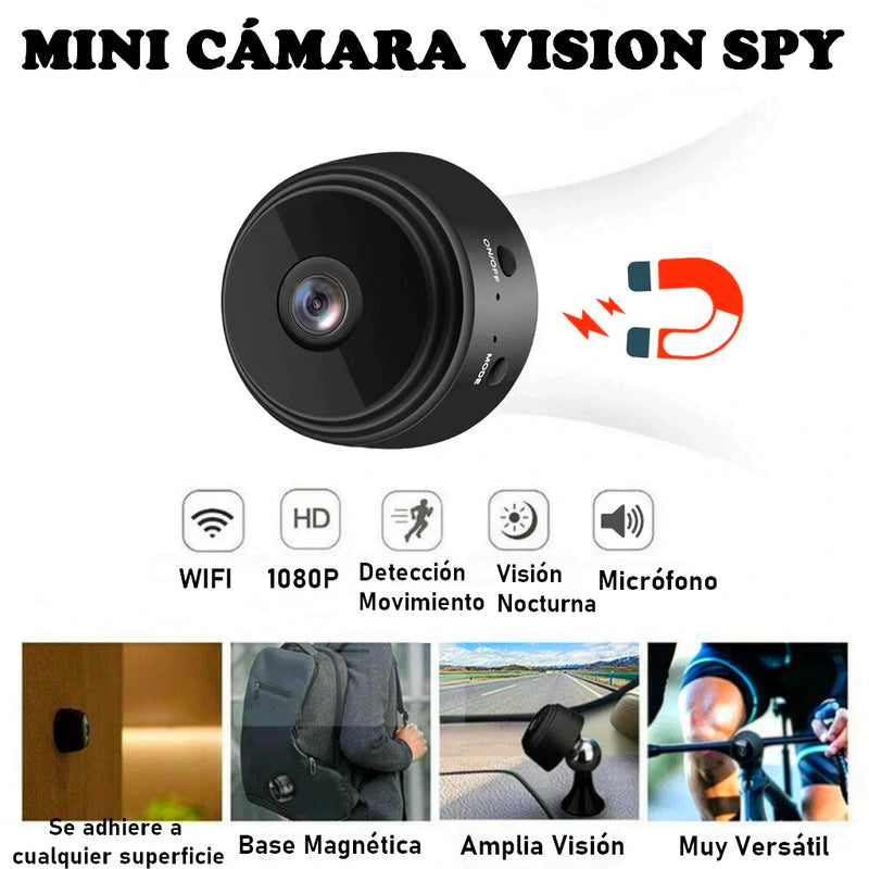 KIT DE 2 UNIDADES MINI CÁMARA ESPÍA - VISION SPY HD